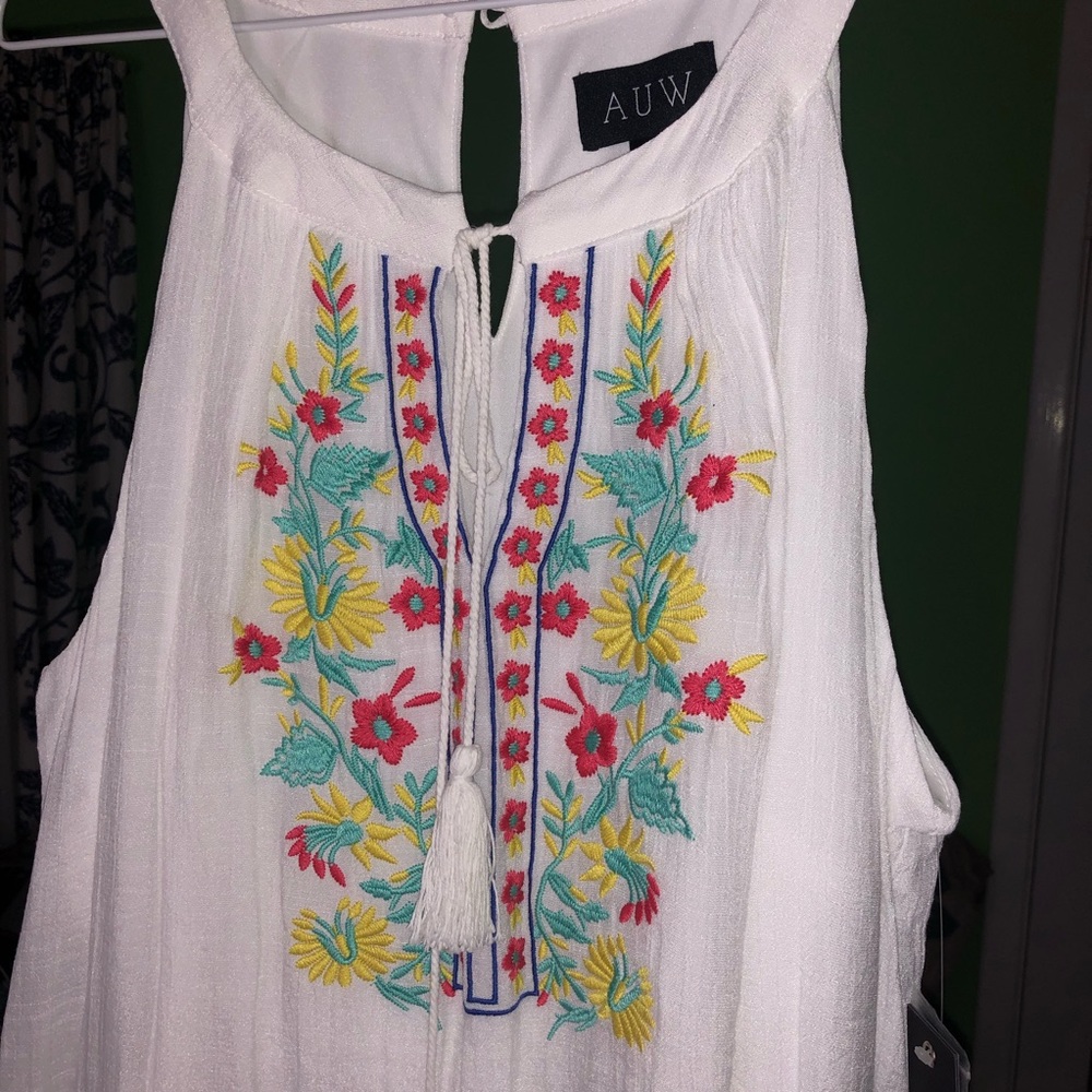 Brand new plus size AUW sleeveless dress!
